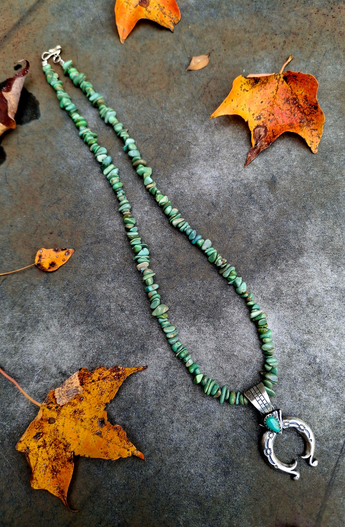 Sonoran Gold/Kingman Naja Necklace