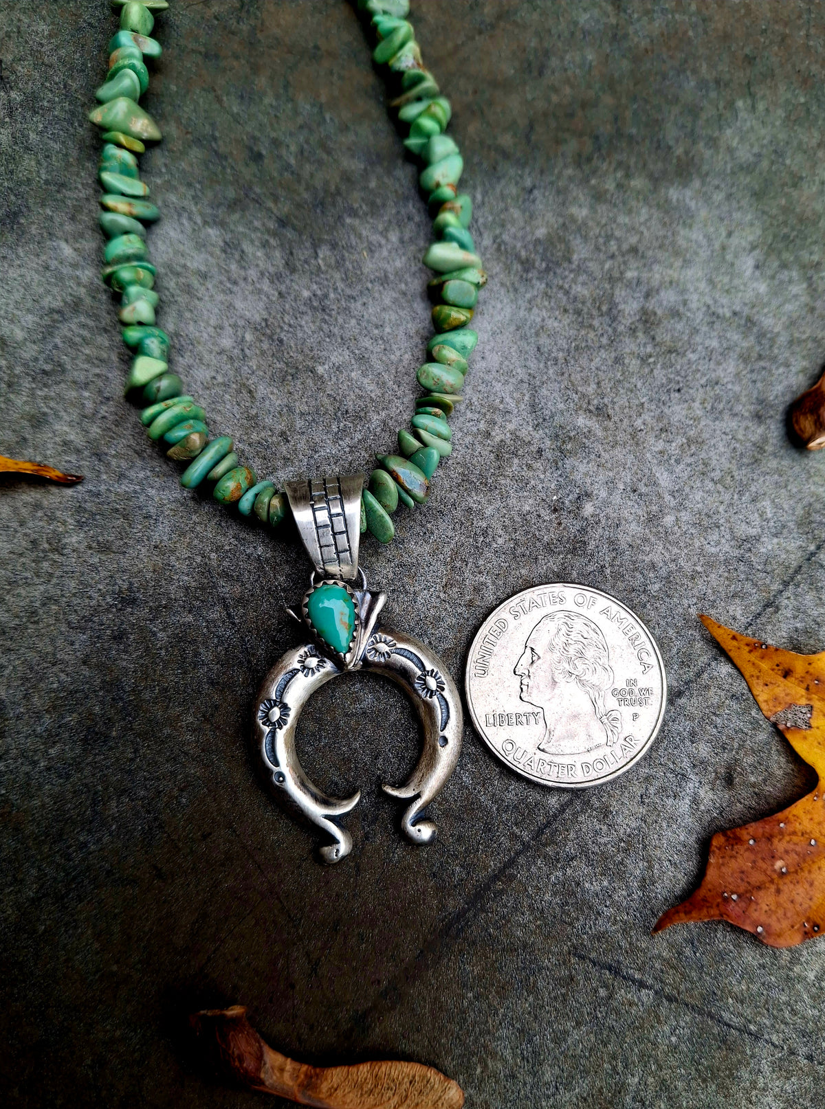 Sonoran Gold/Kingman Naja Necklace