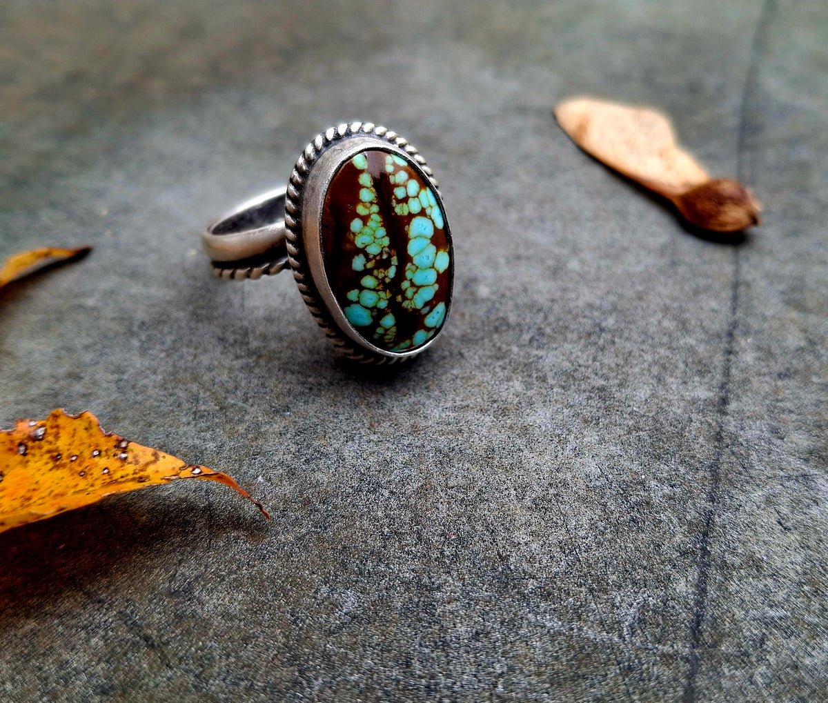 Mine 8 Adjustable Ring