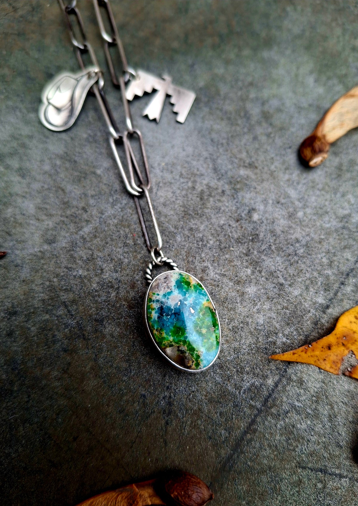 Sonoran Gold Charm Necklace