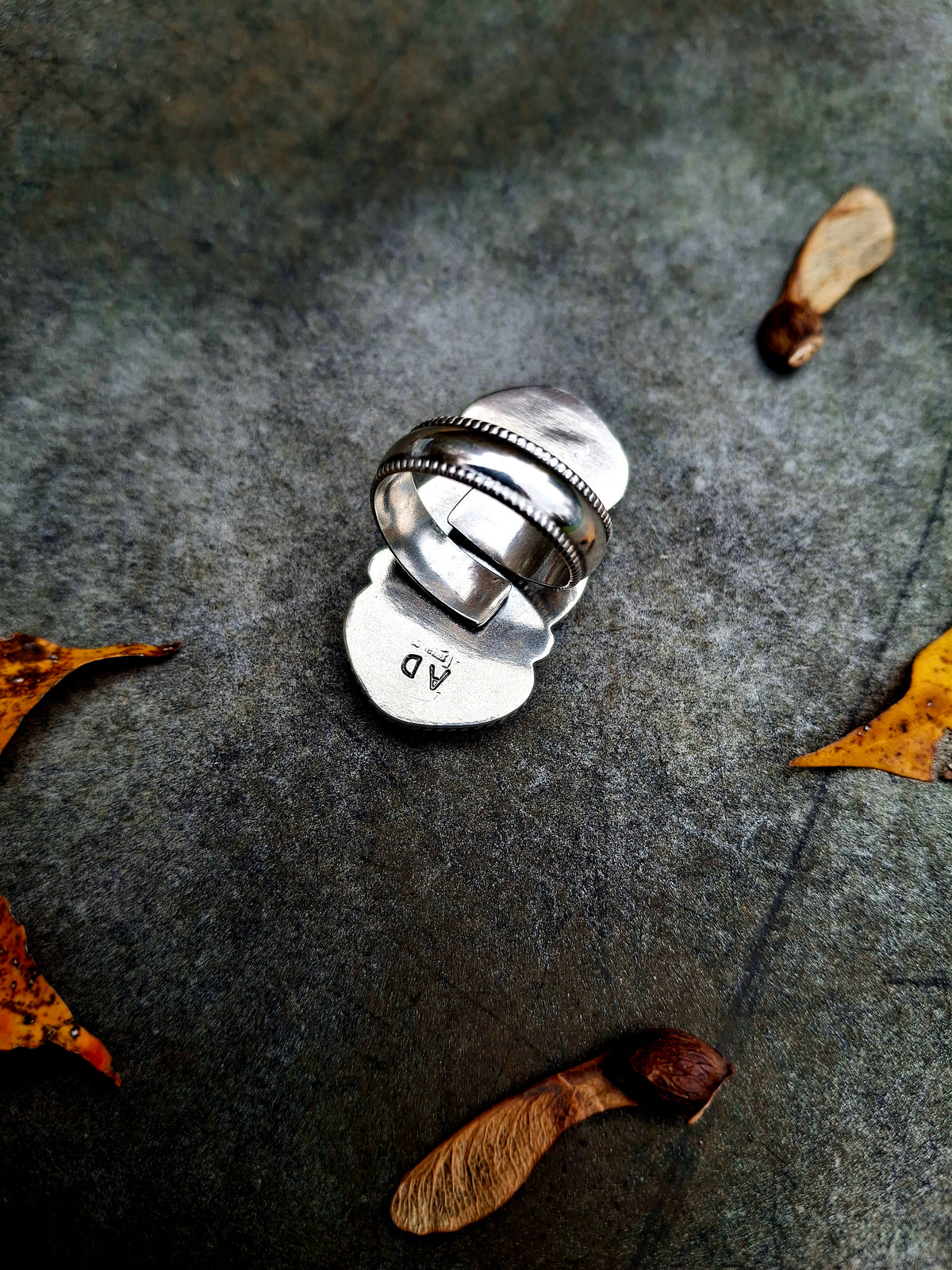 Golden Hills/Phosphosiderite Adjustable Ring