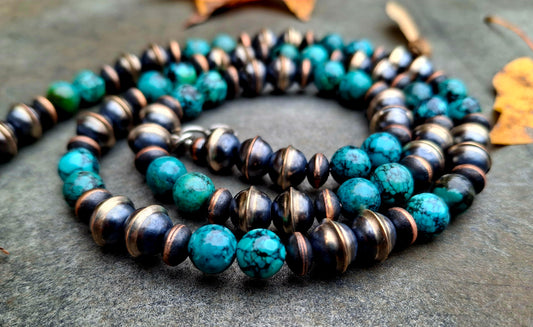 Hubei/Bench Bead Necklace