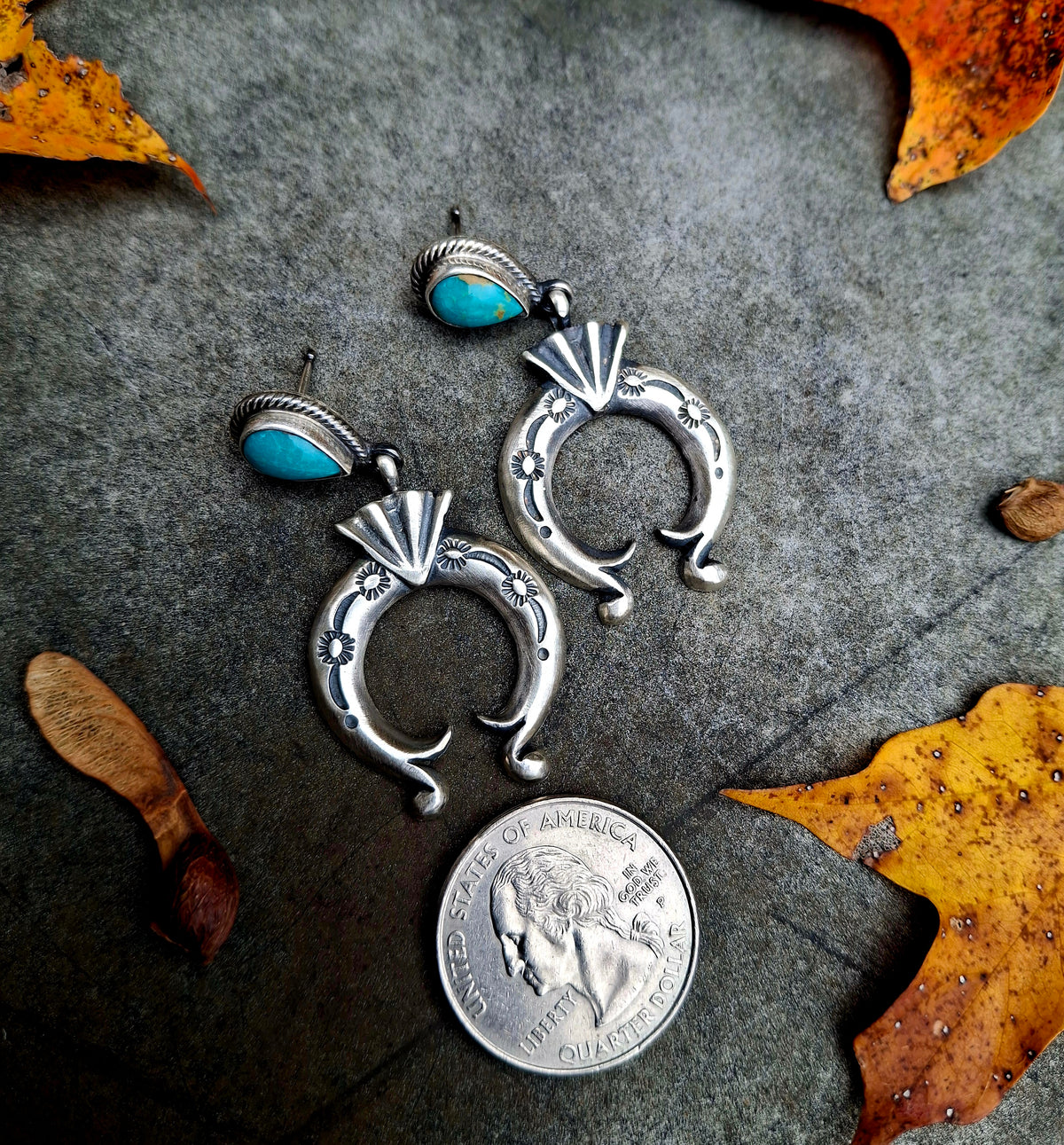 Kingman Naja Earrings