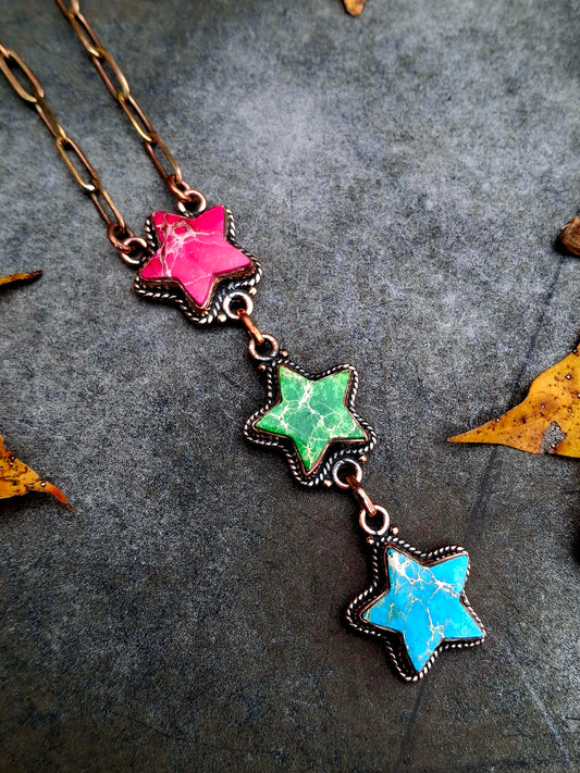 Sea Sediment Drop Necklace