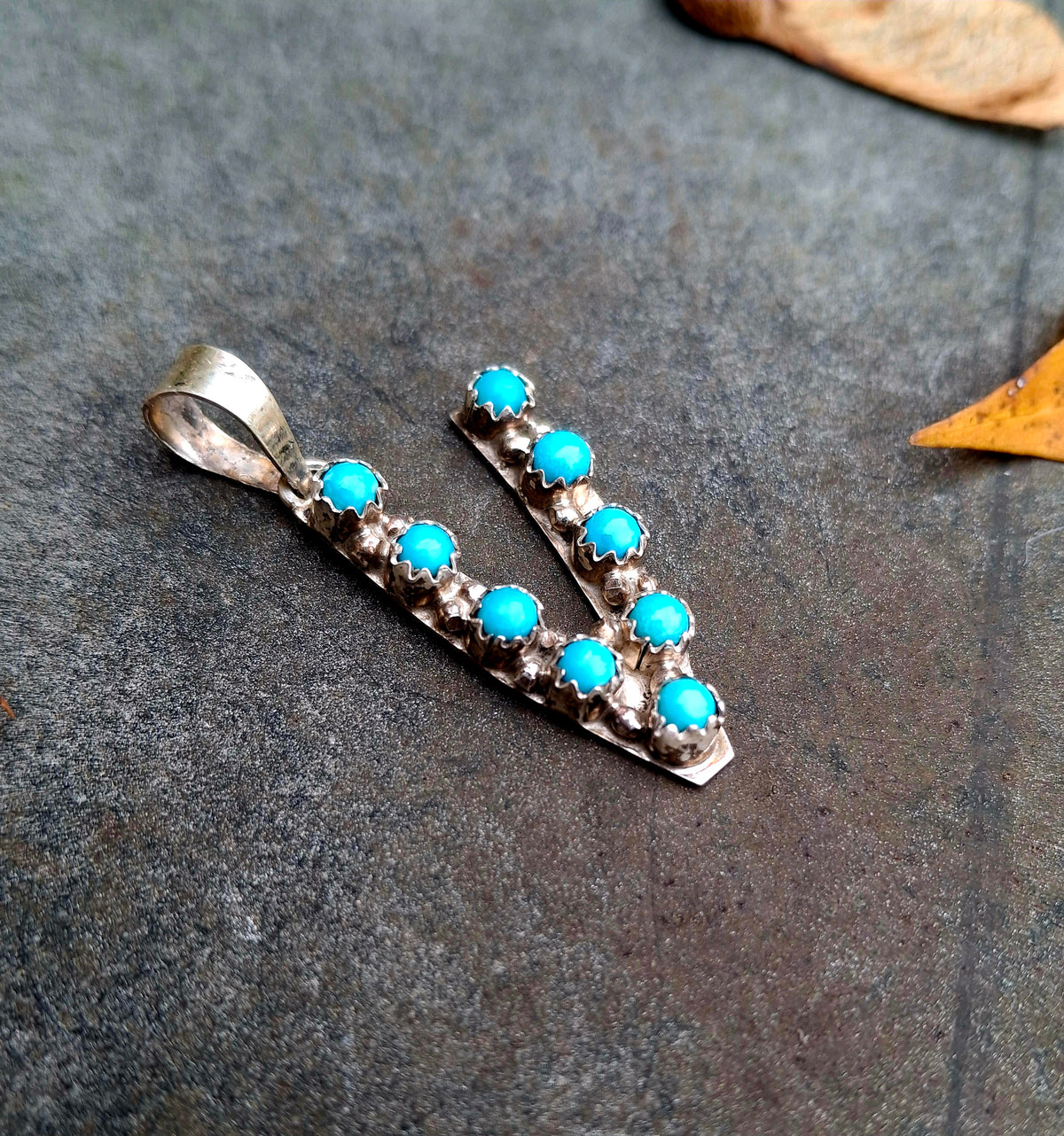 Kingman Initial Pendant