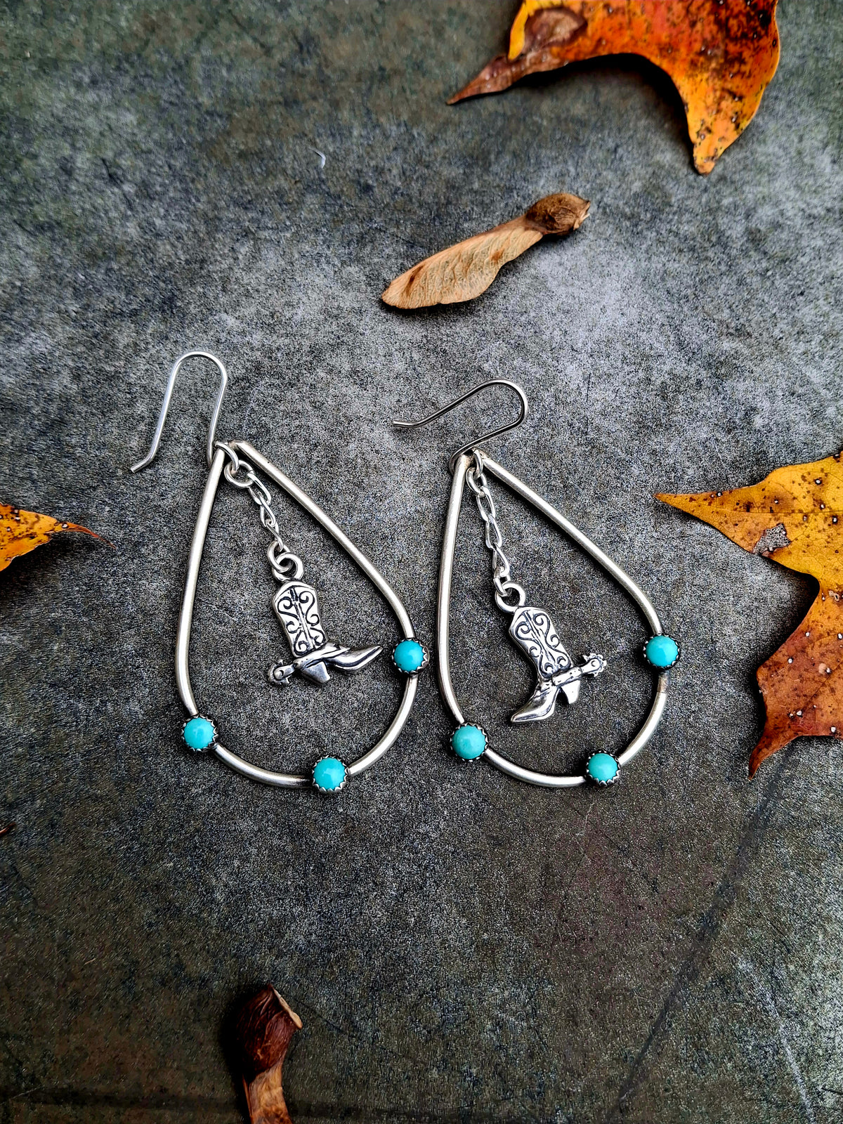 Kingman Boot Earrings