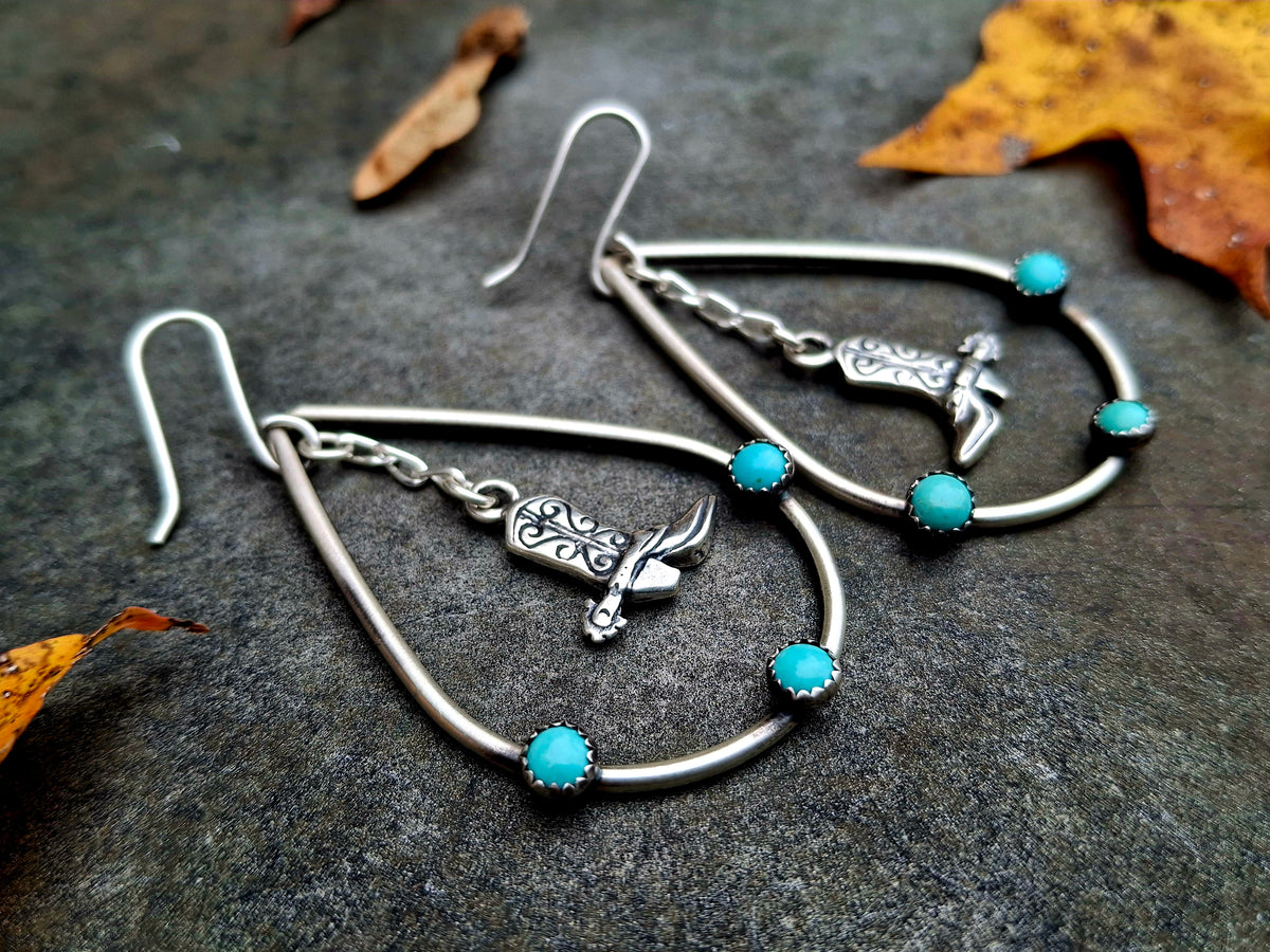 Kingman Boot Earrings
