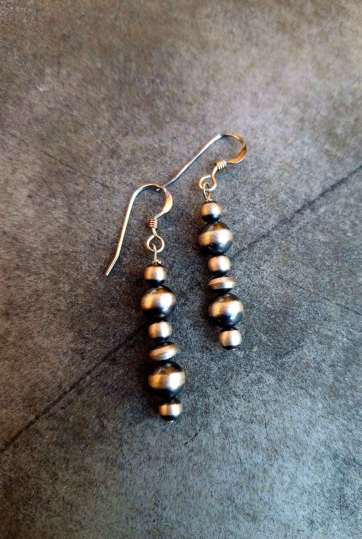 Sterling Pearl Earrings