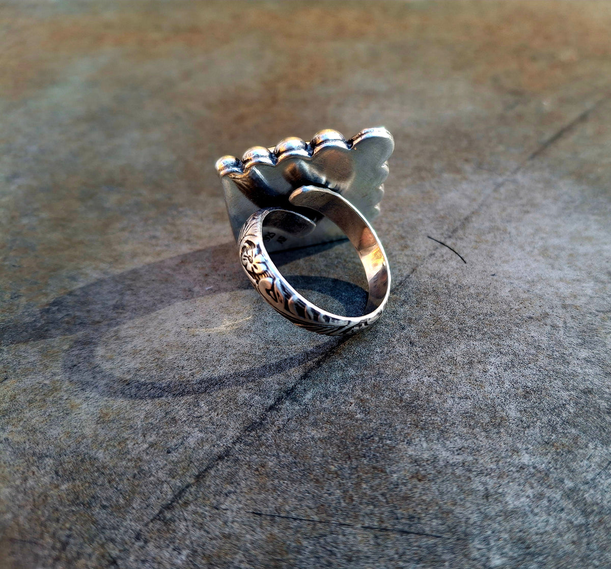 Kingman Dice Adjustable Ring