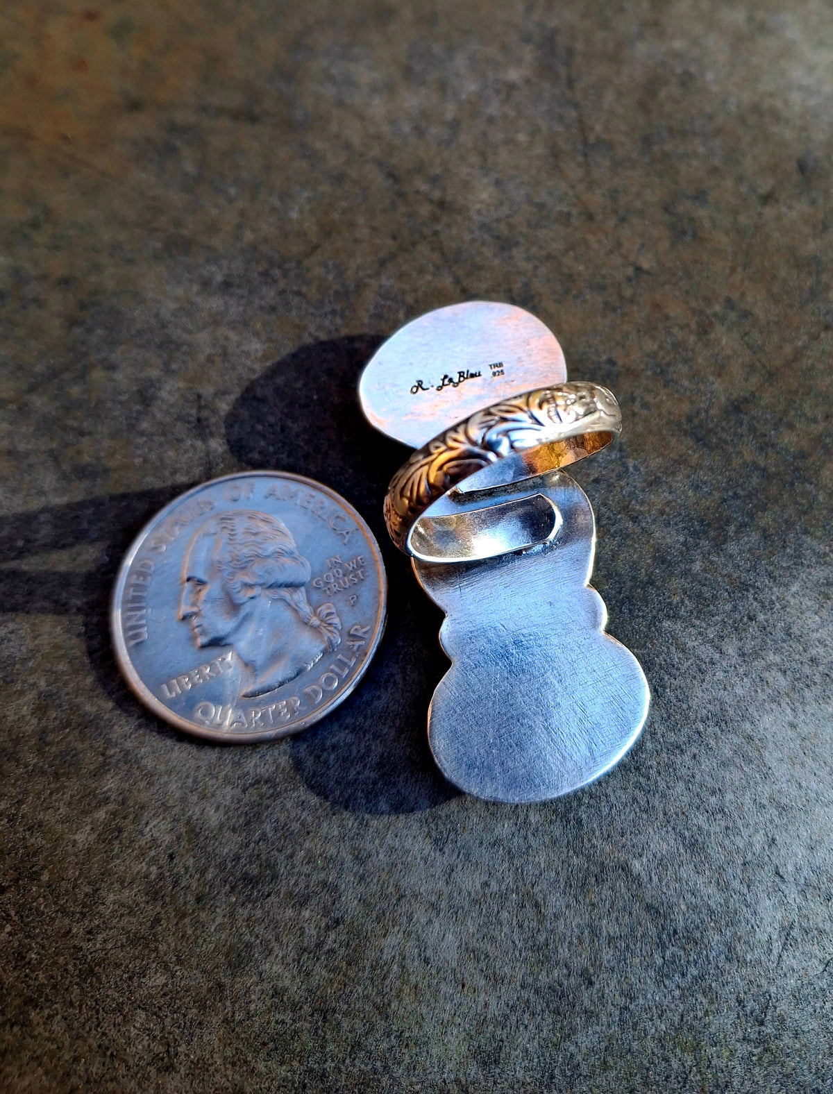 Sonoran Gold Crawler Adjustable Ring