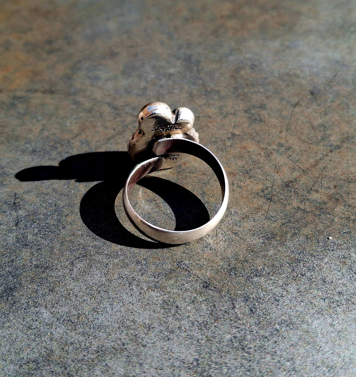 Fox Turquoise Adjustable Ring