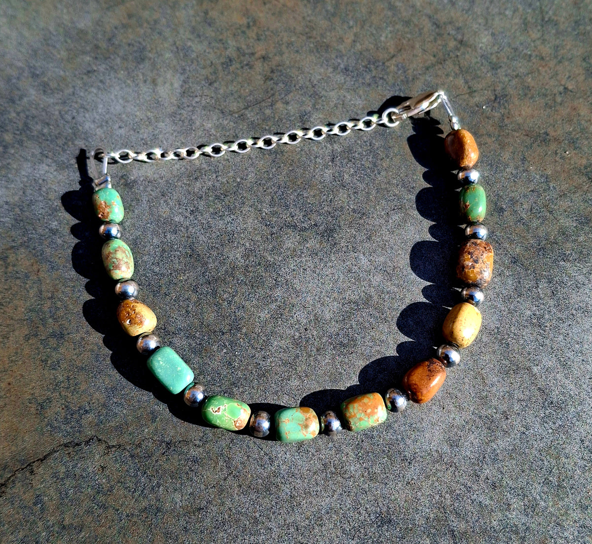 Mixed Turquoise Bracelet