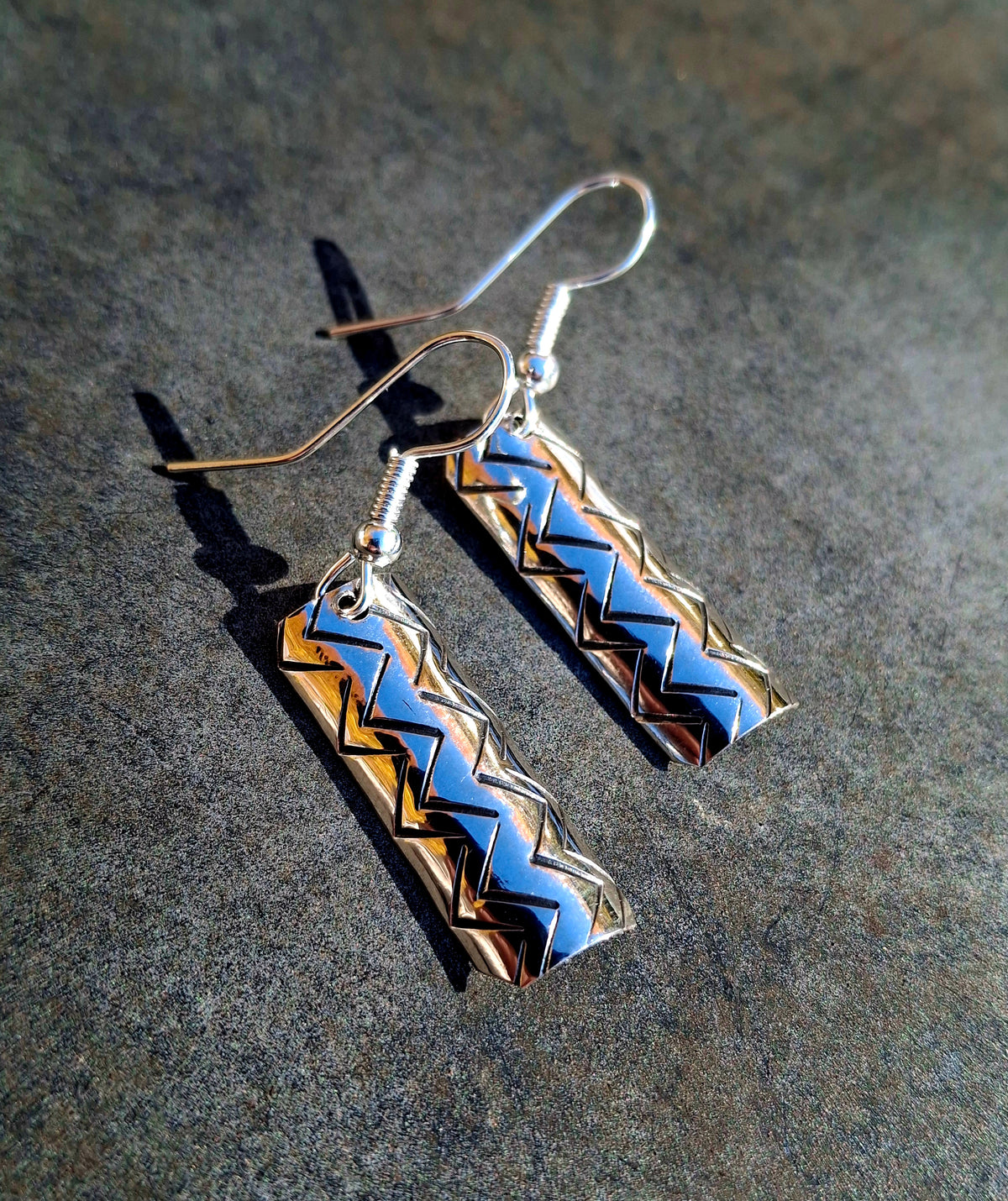 Sterling Bar Earrings