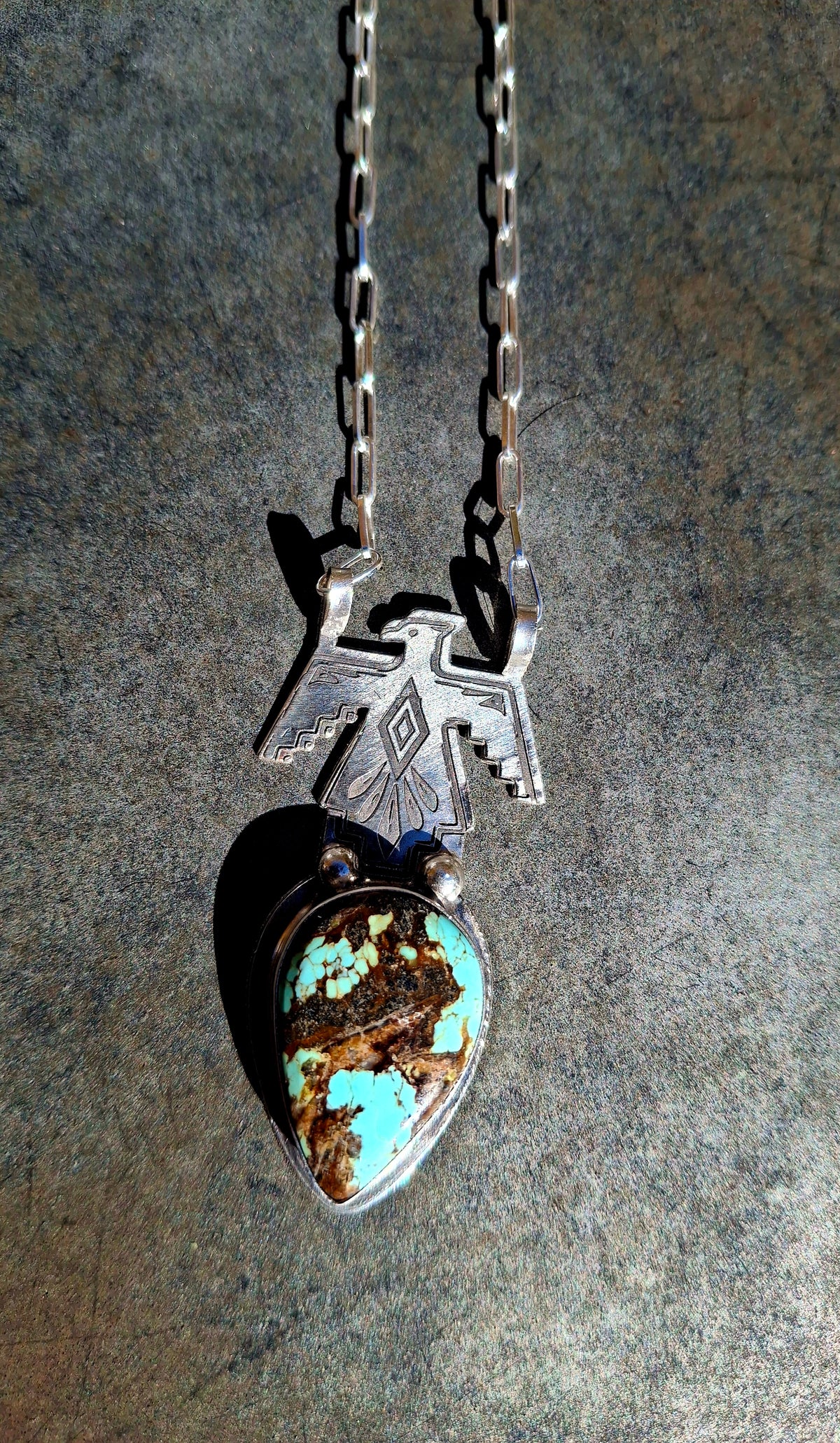 Mine 8 Thunderbird Necklace