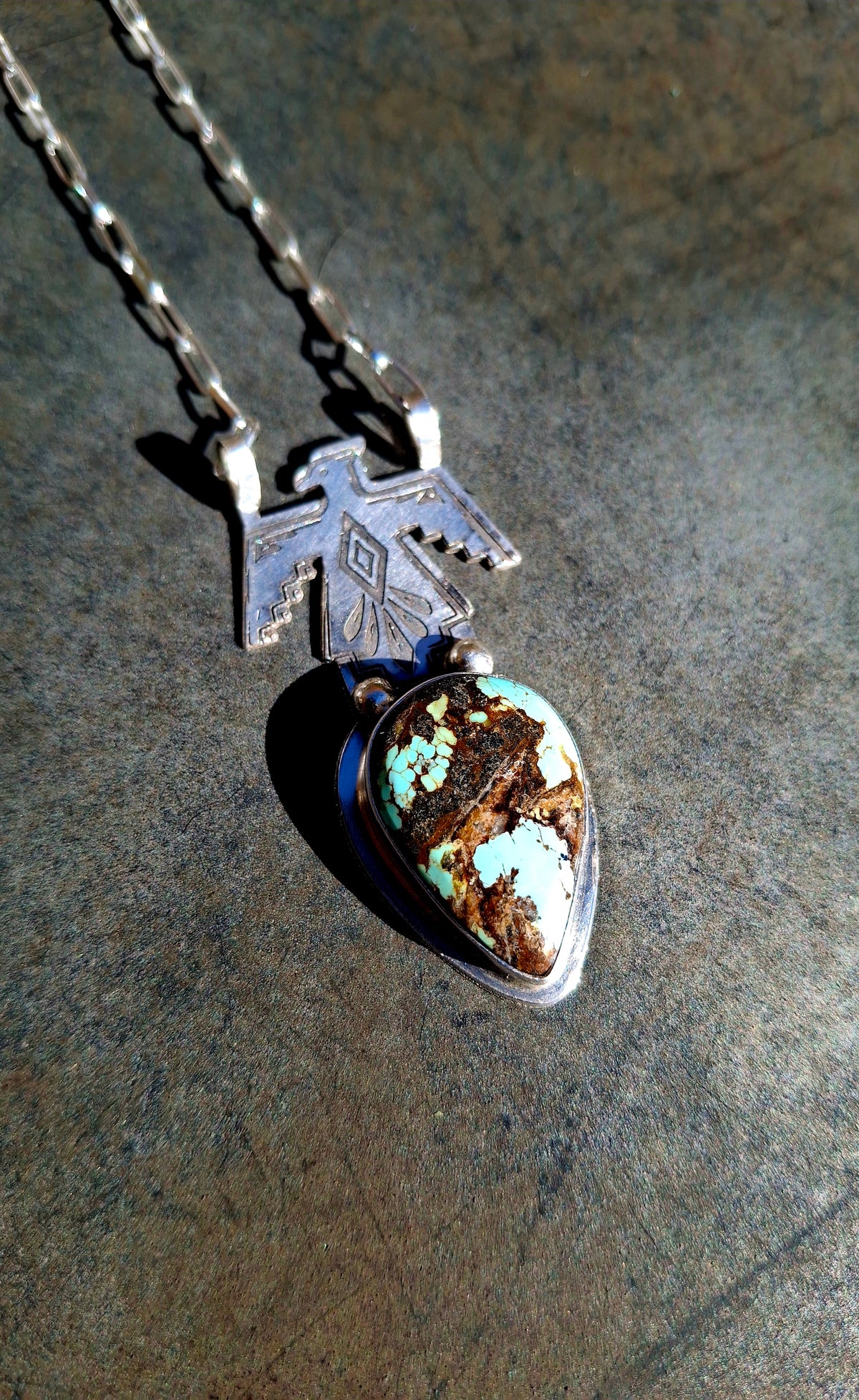 Mine 8 Thunderbird Necklace