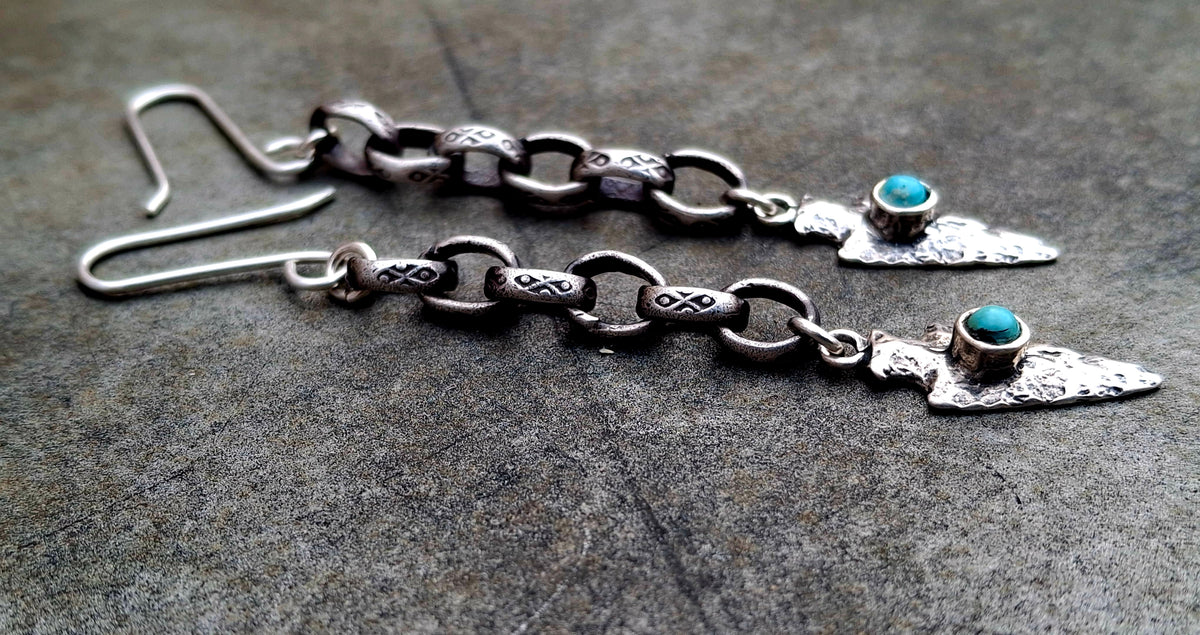 Arrowhead Dangle Earrings