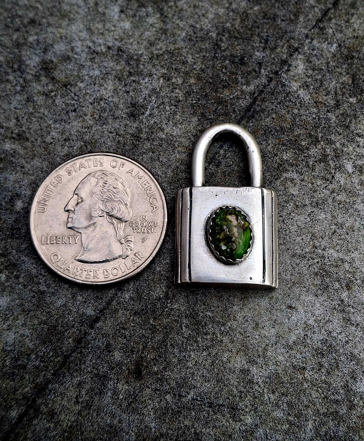 Sonoran Gold Lock Pendant