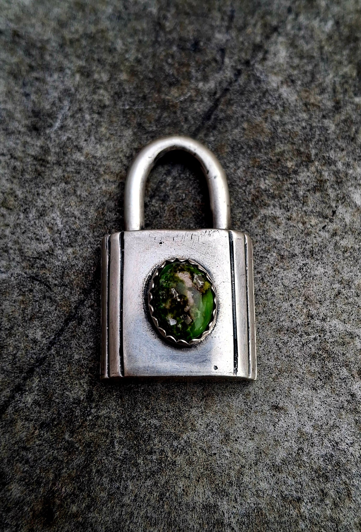 Sonoran Gold Lock Pendant