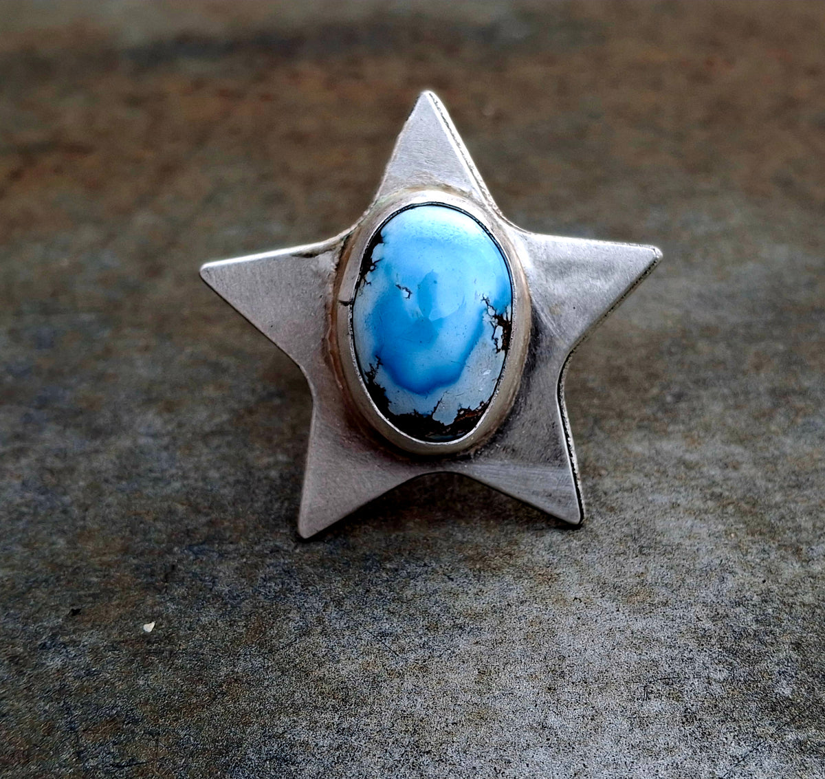 Golden Hills Adjustable Star Ring