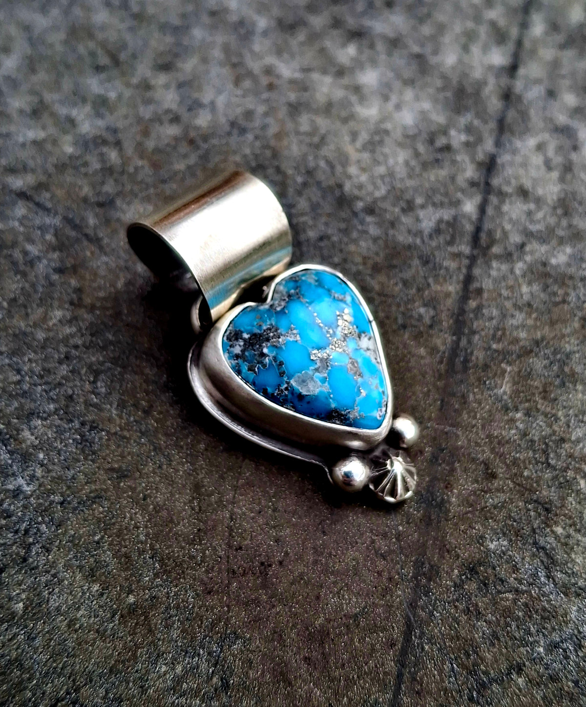 Bluebird Heart Pendant