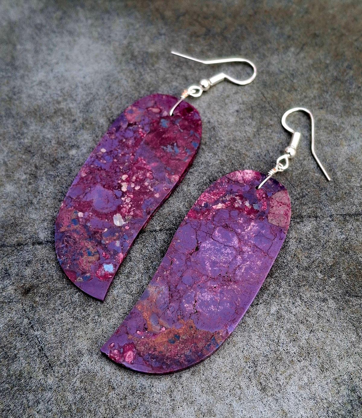 Purple Mojave Earrings