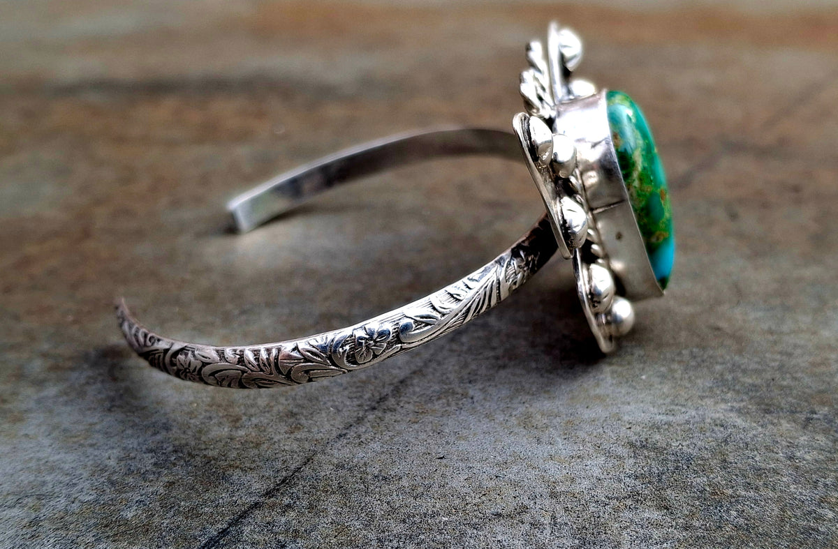 Emerald Valley Butterfly Cuff
