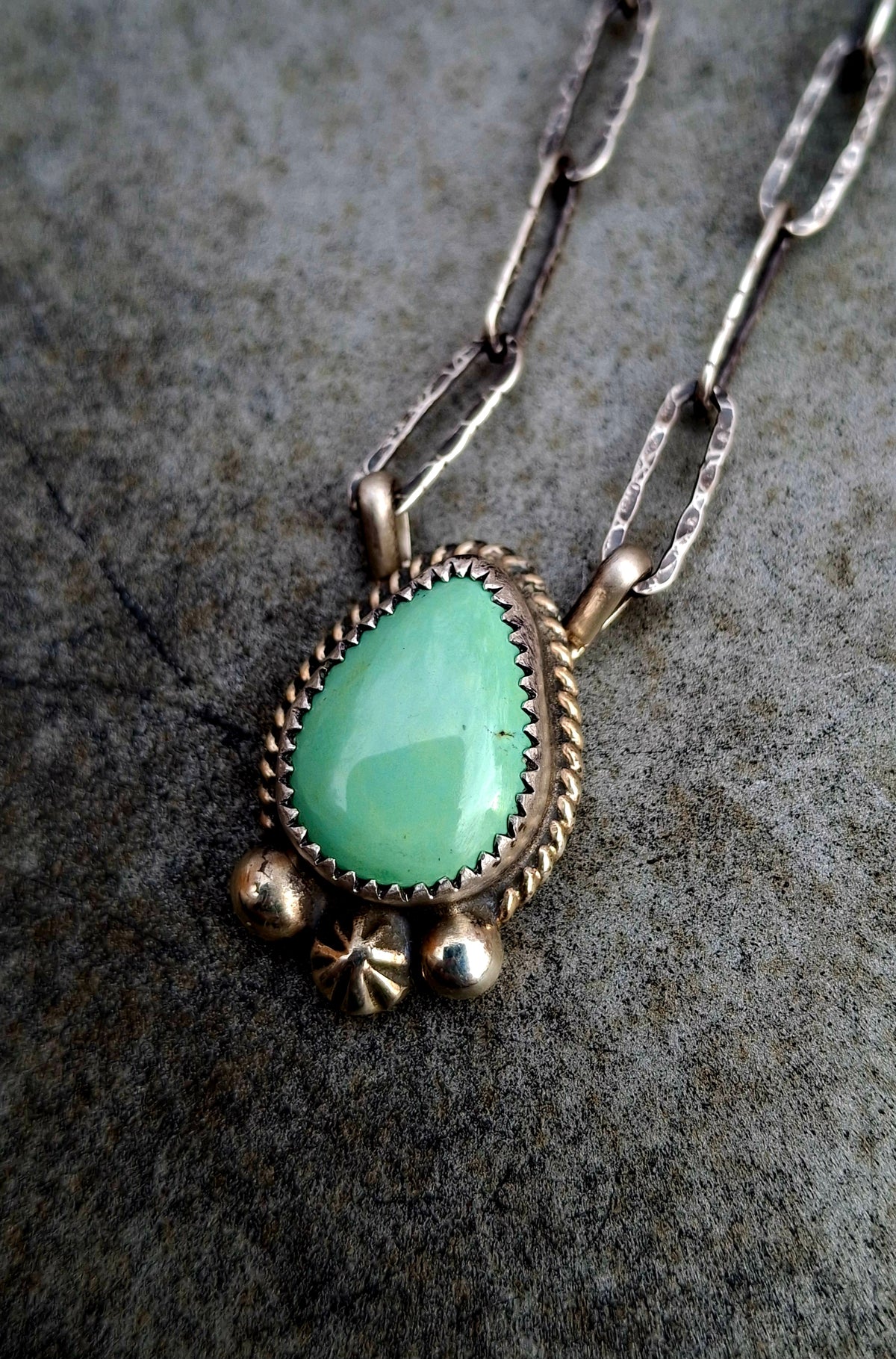 Australian/Pink Conch Trio Necklace