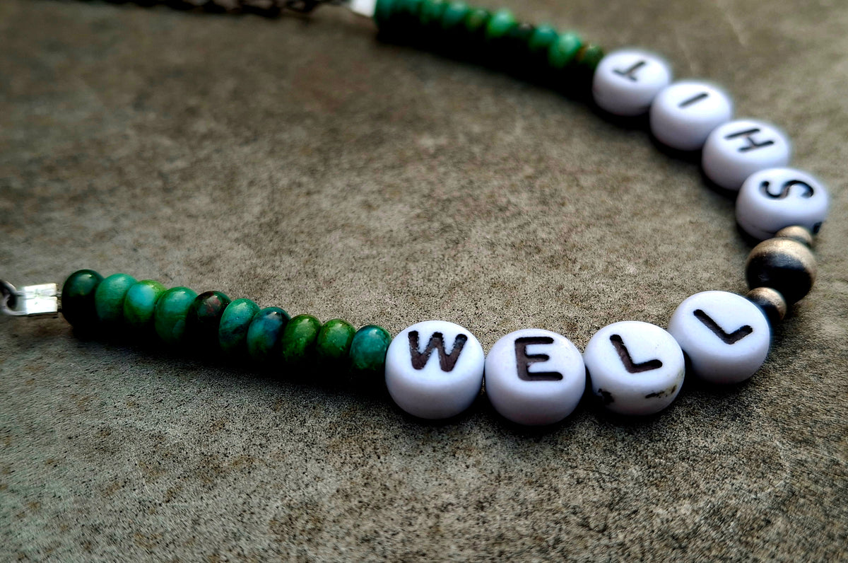 Well Sh*t Bead Necklace