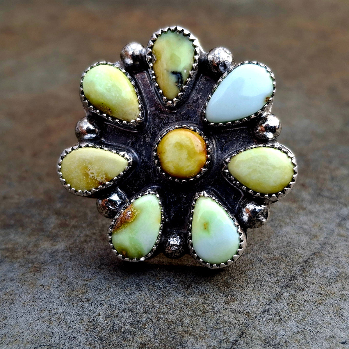 Palomino Adjustable Cluster Ring