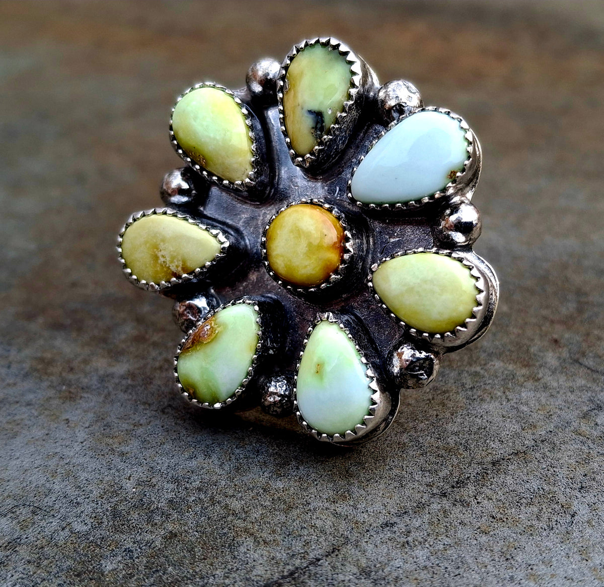 Palomino Adjustable Cluster Ring