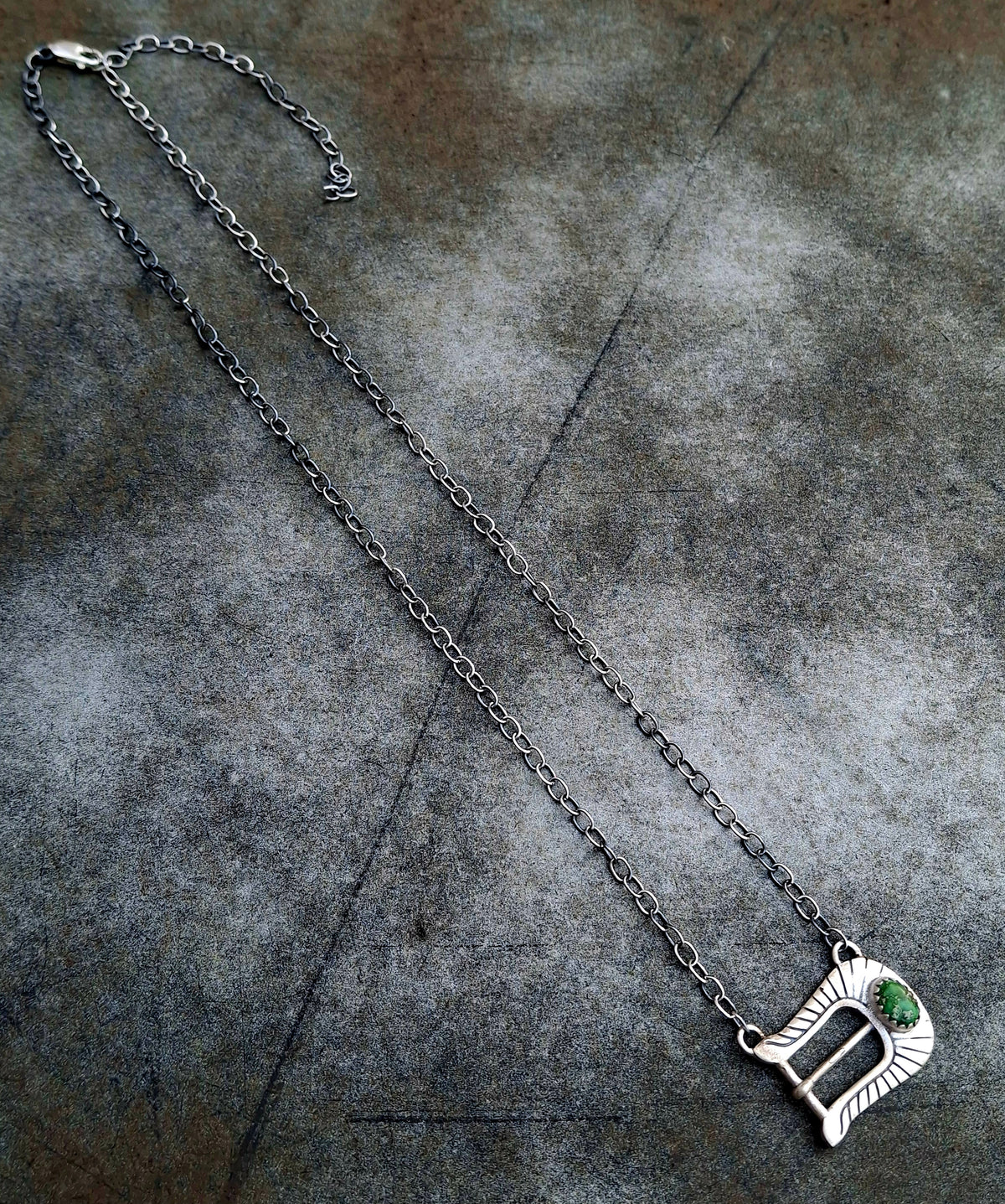 Sonoran Gold Buckle Necklace