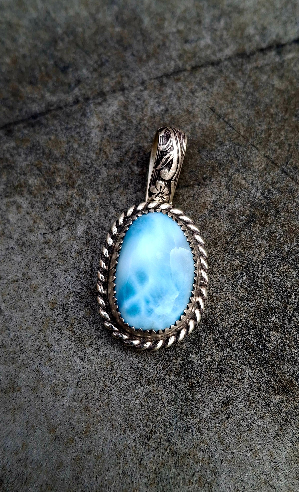 Larimar Pendant