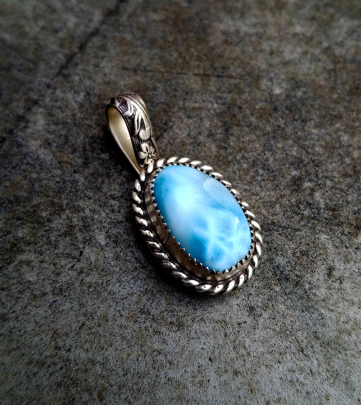 Larimar Pendant