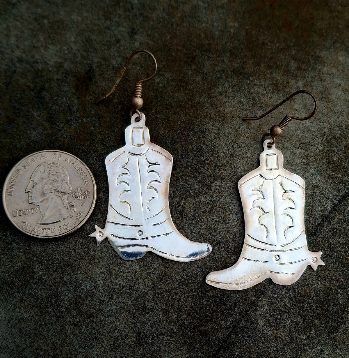 Boot Earrings