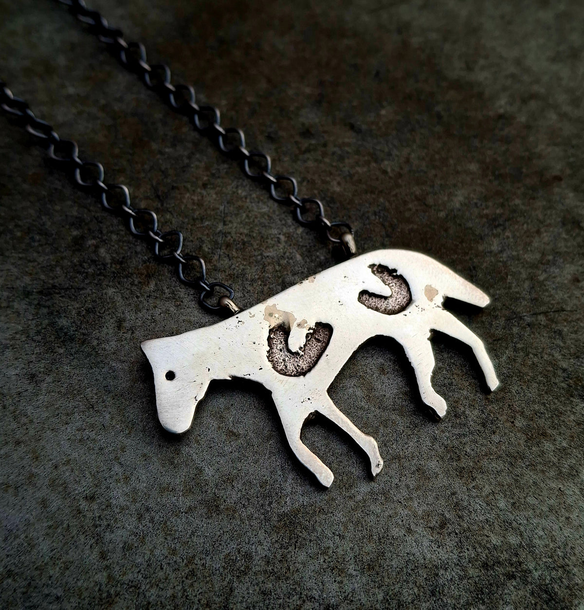 Sterling Horse Necklace