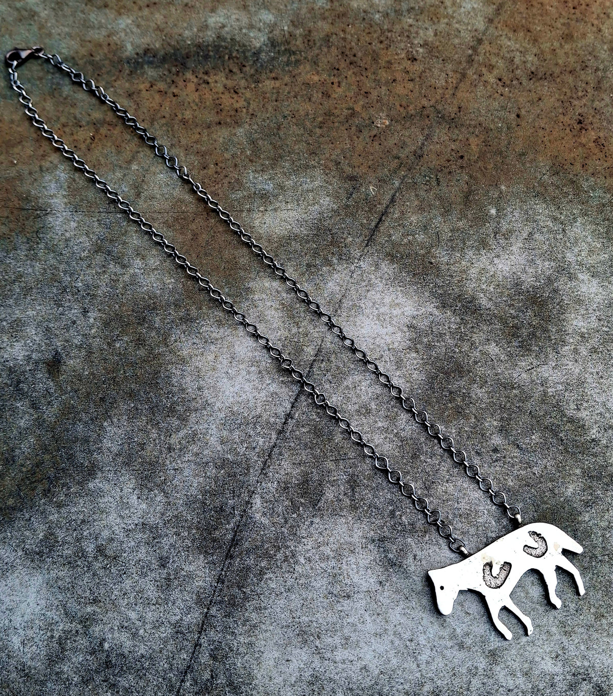 Sterling Horse Necklace