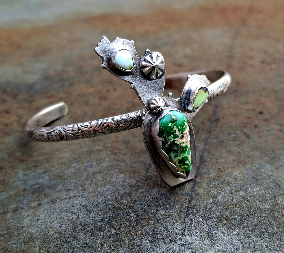 Sonoran Gold Cactus Cuff