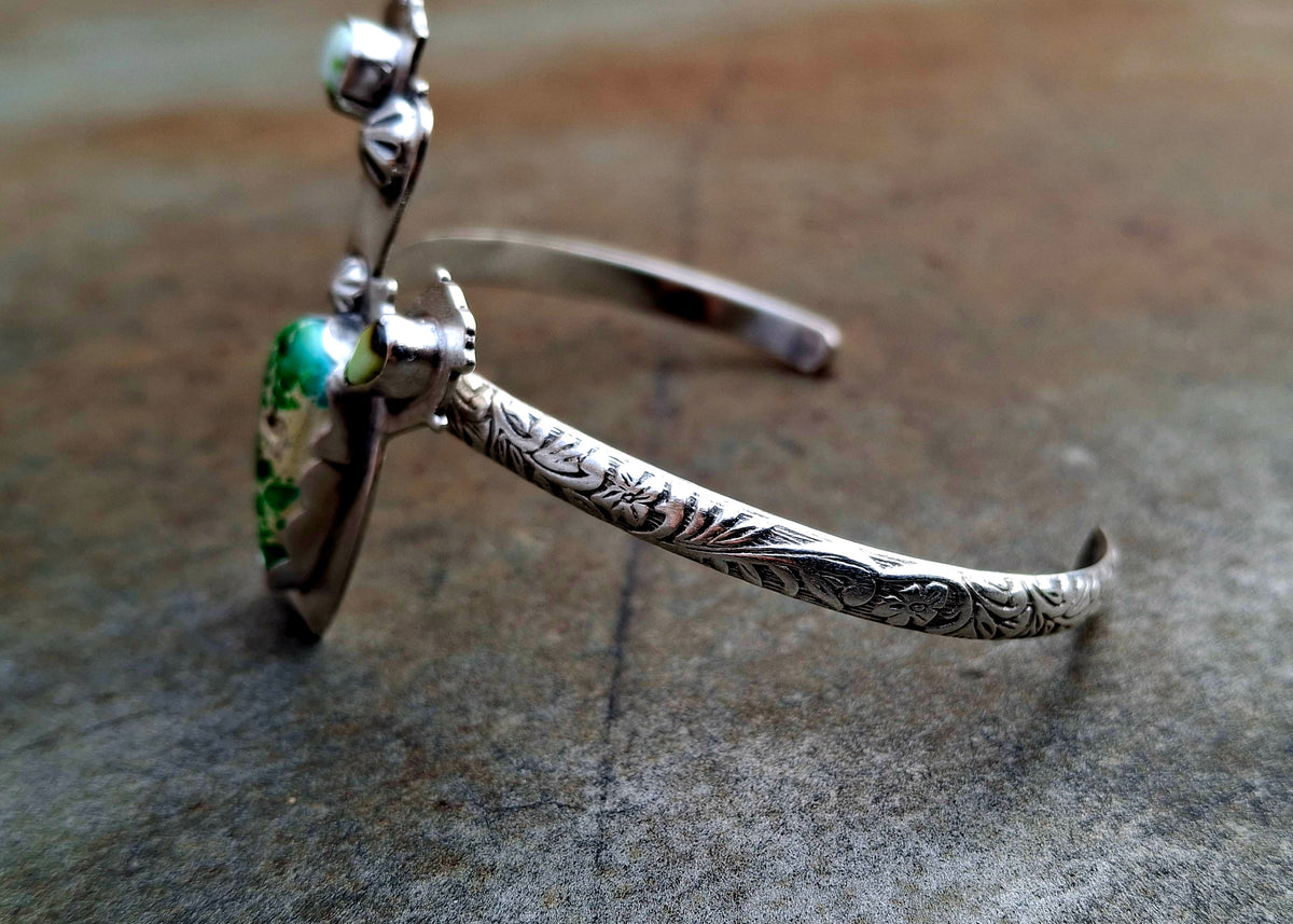 Sonoran Gold Cactus Cuff