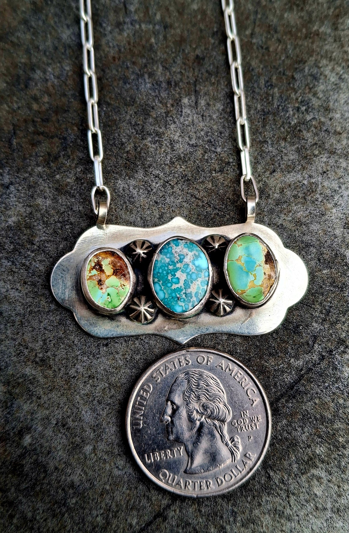 Sierra Bella/Sonoran Gold Bar Necklace