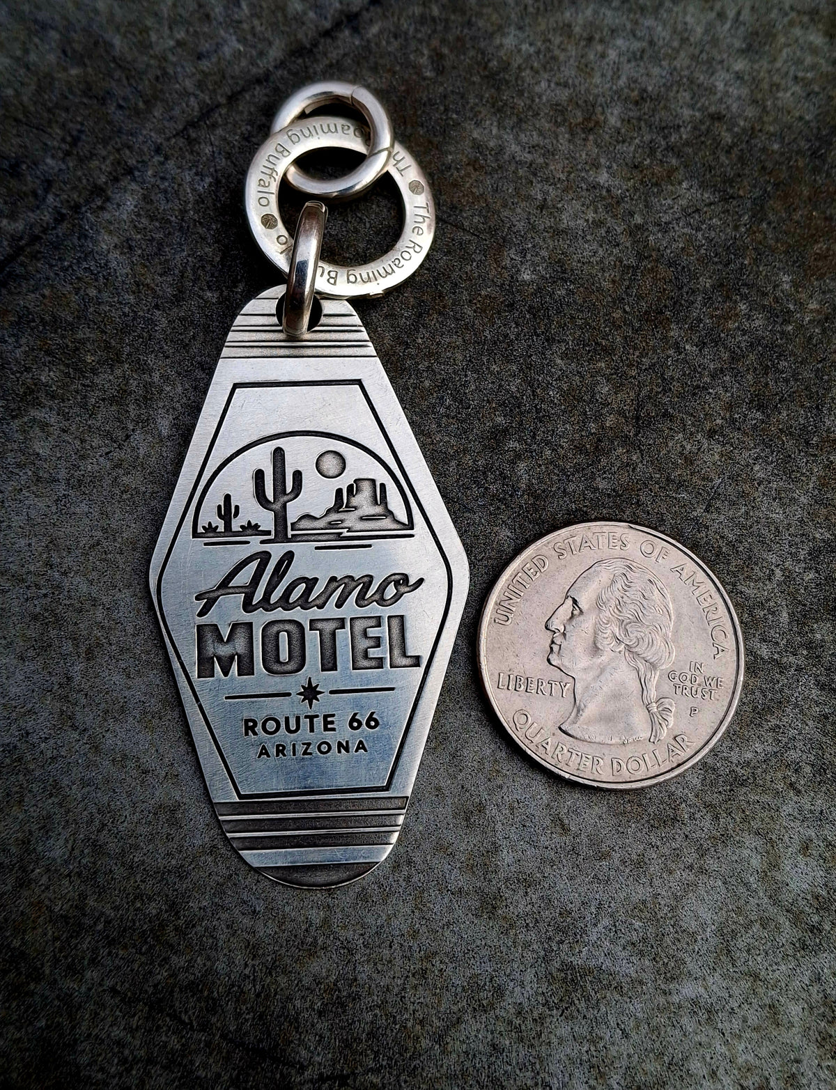 Reversible Motel Keychain/Pendant