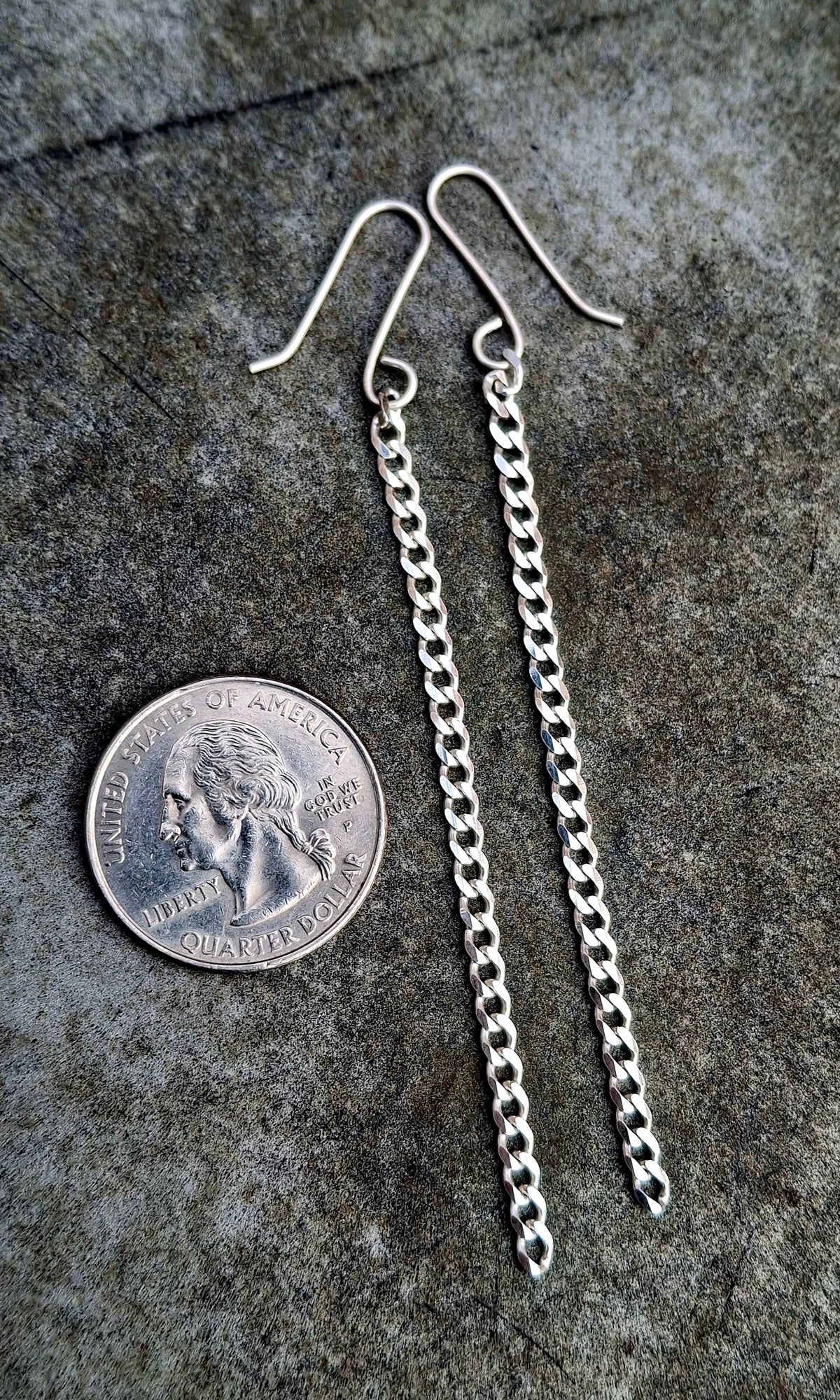 Curb Chain Earrings