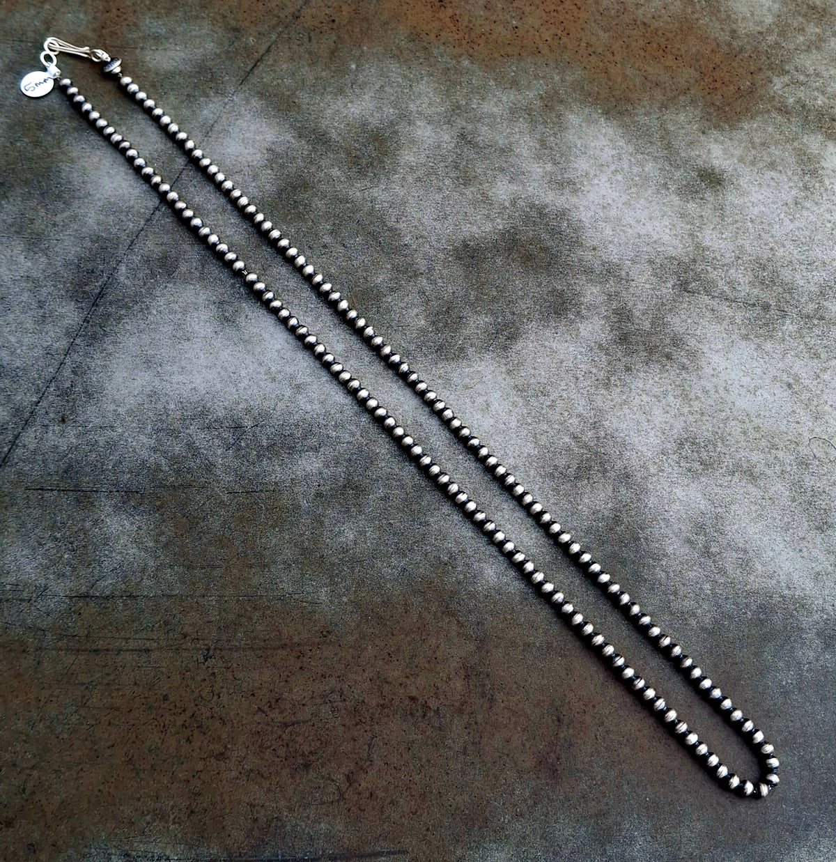 30" Handmade Navajo Pearl Necklace