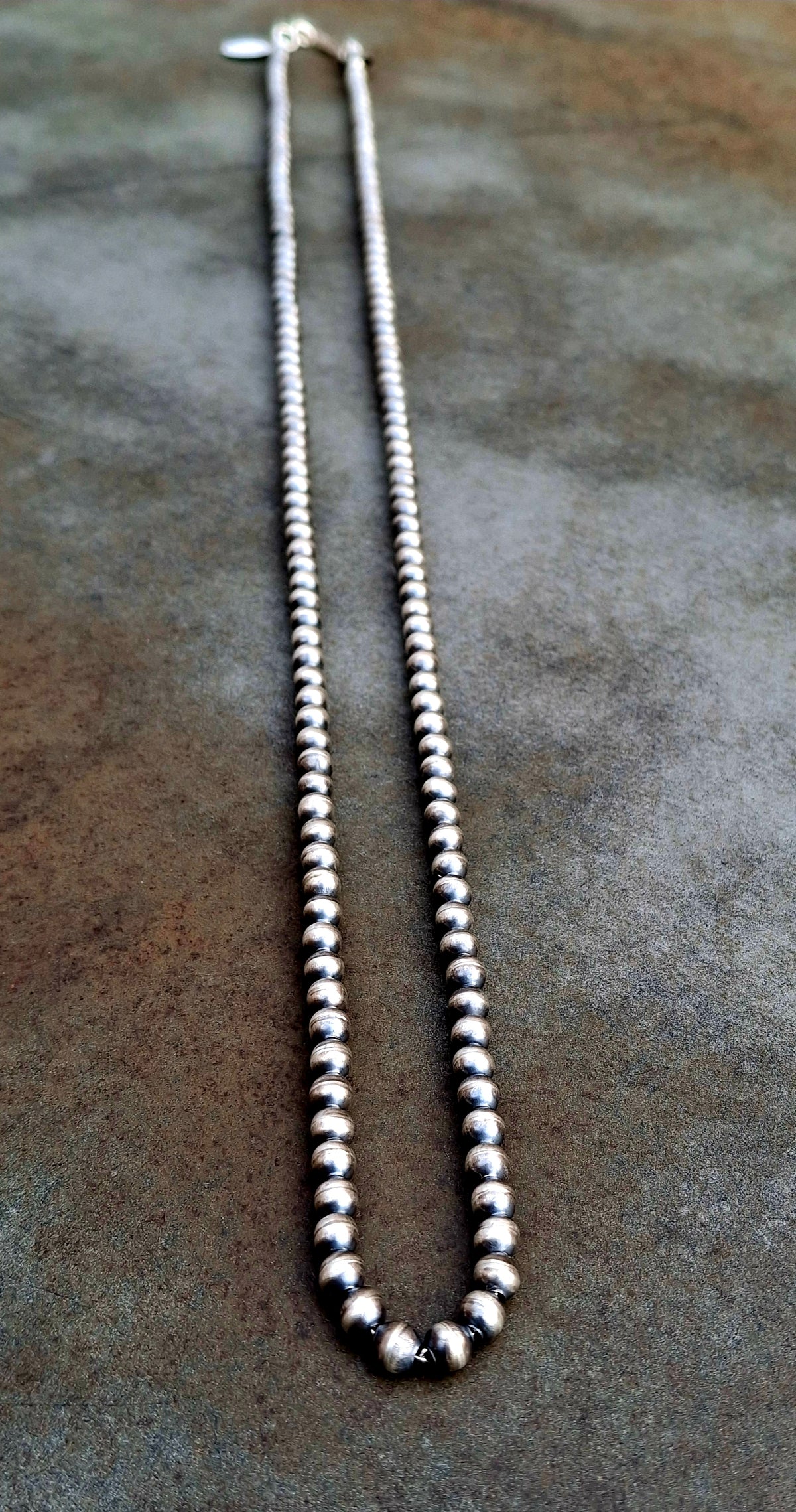 30" Handmade Navajo Pearl Necklace
