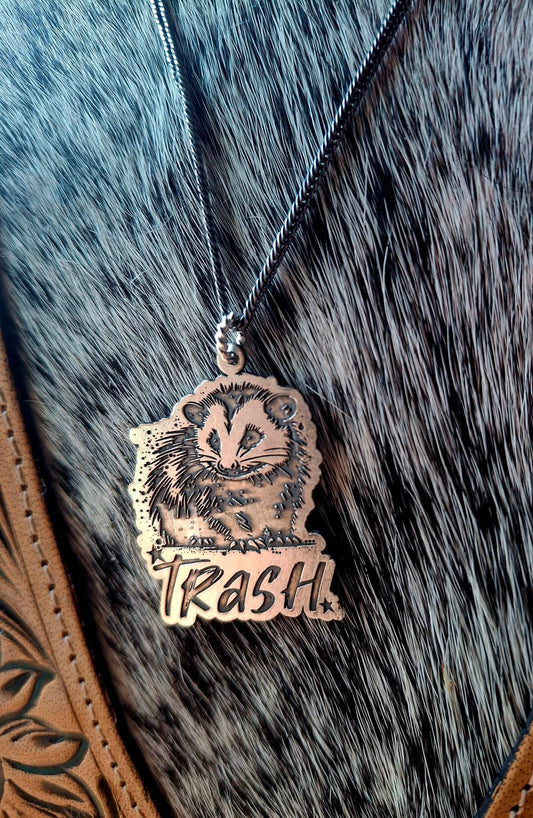 Opossum Trash Necklace