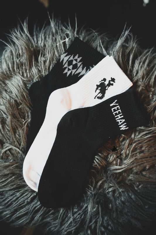 Sock Em Set - Monochrome