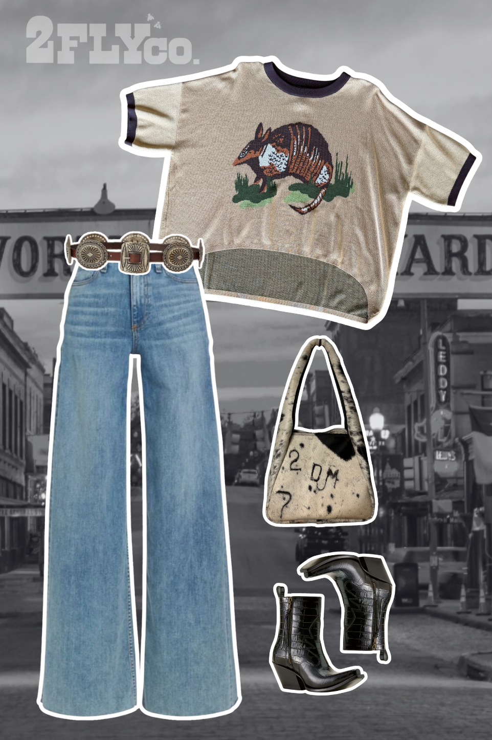 Dusty Dillo Top