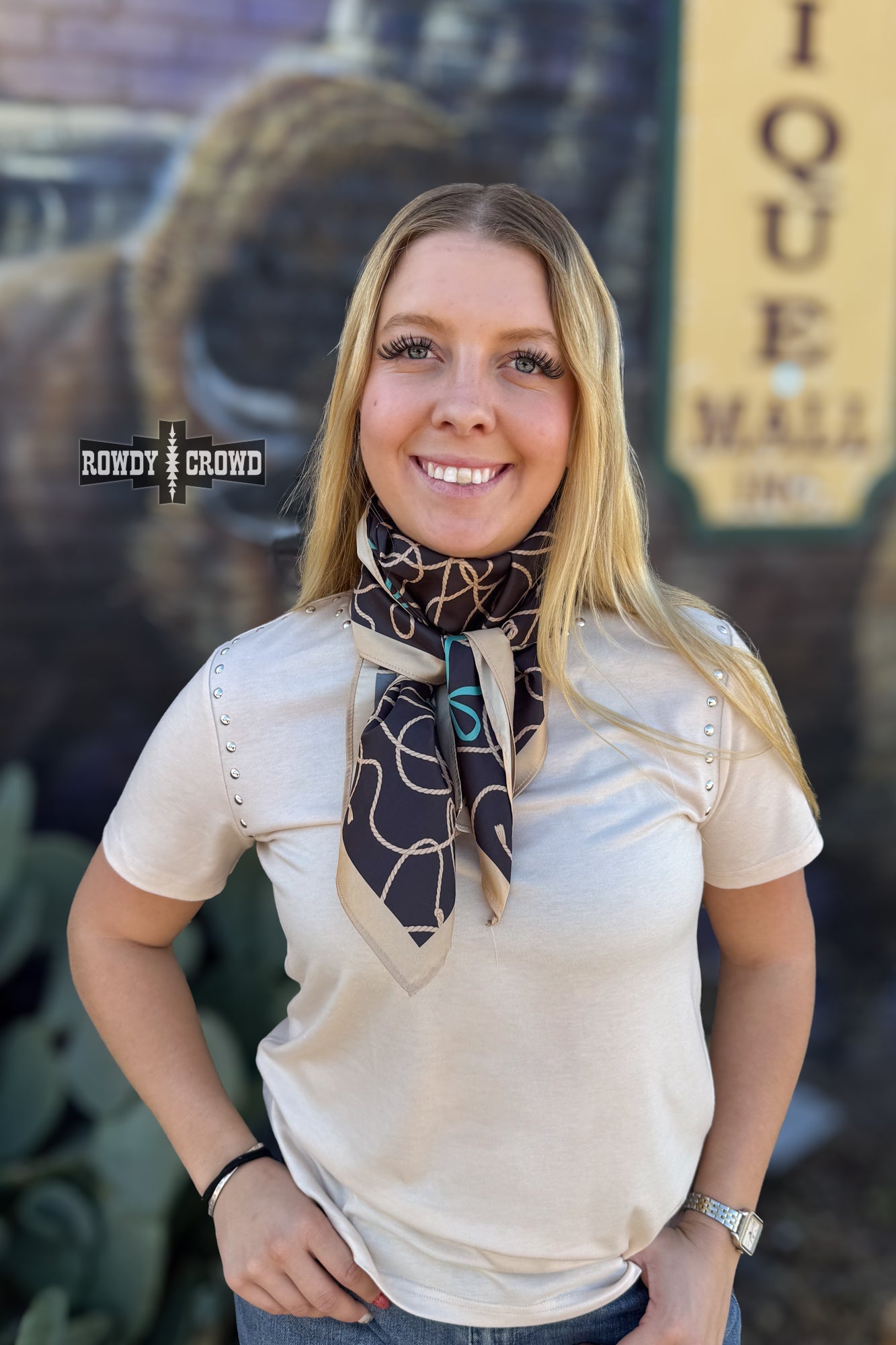 Rhinestone Cowgirl Wild Rag