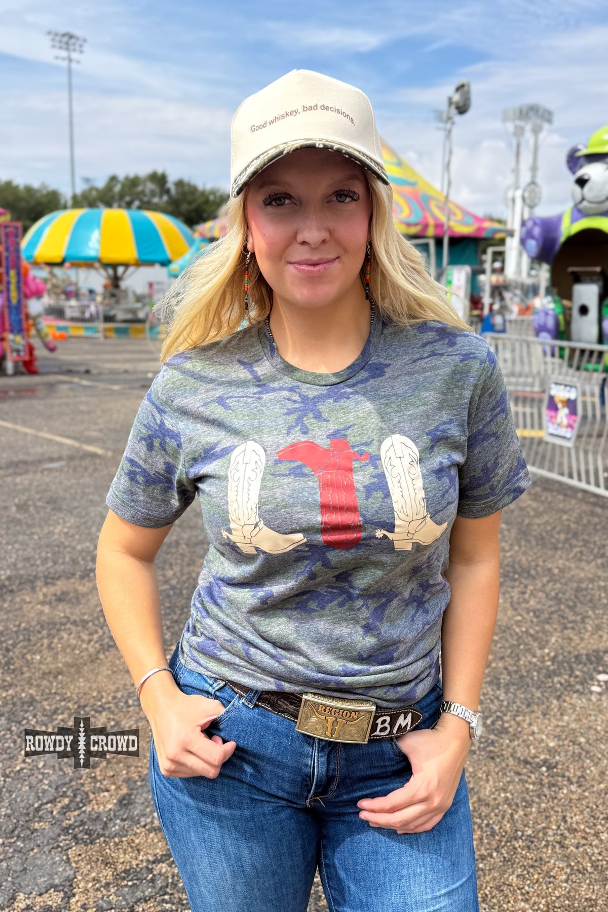 Camo Boots Tee