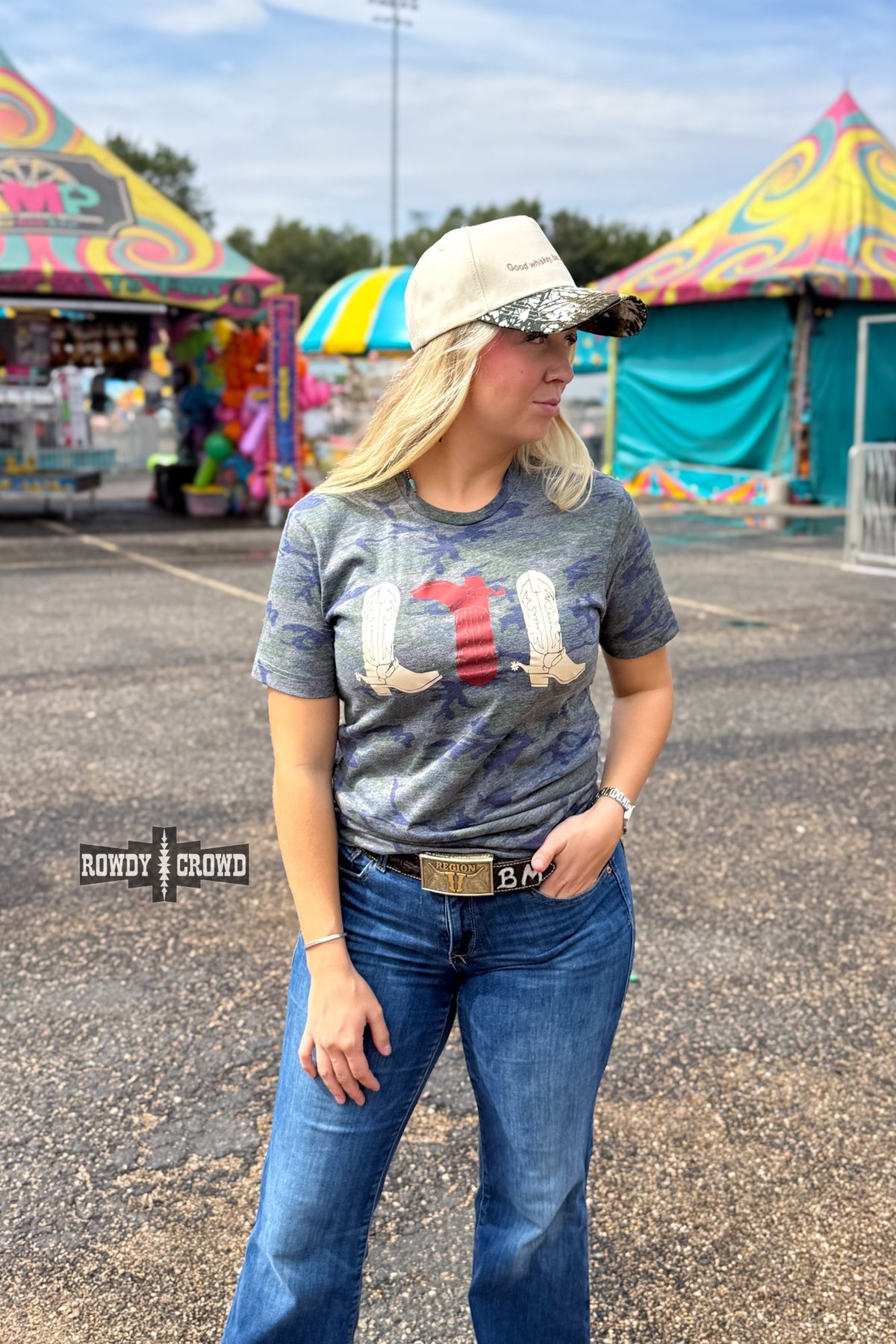 Camo Boots Tee