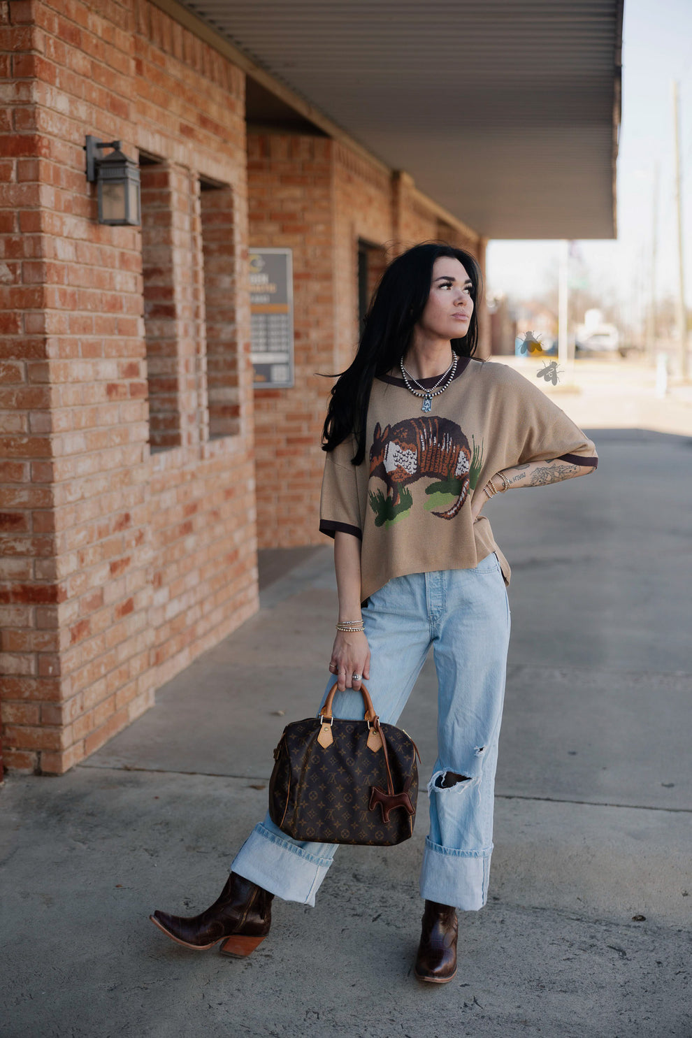 Dusty Dillo Top